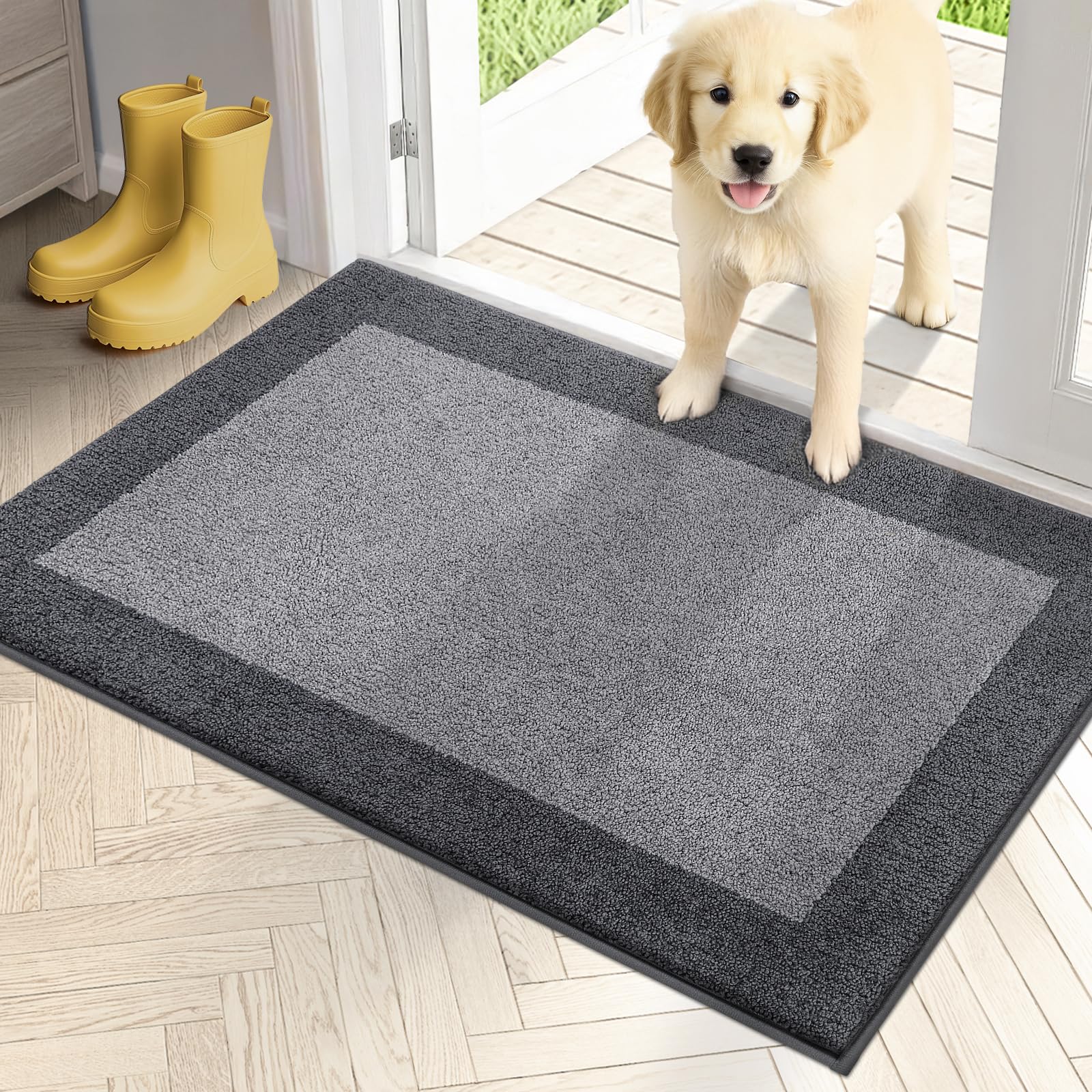 Amazon.com: PURRUGS Dirt Trapping Door Mat 24
